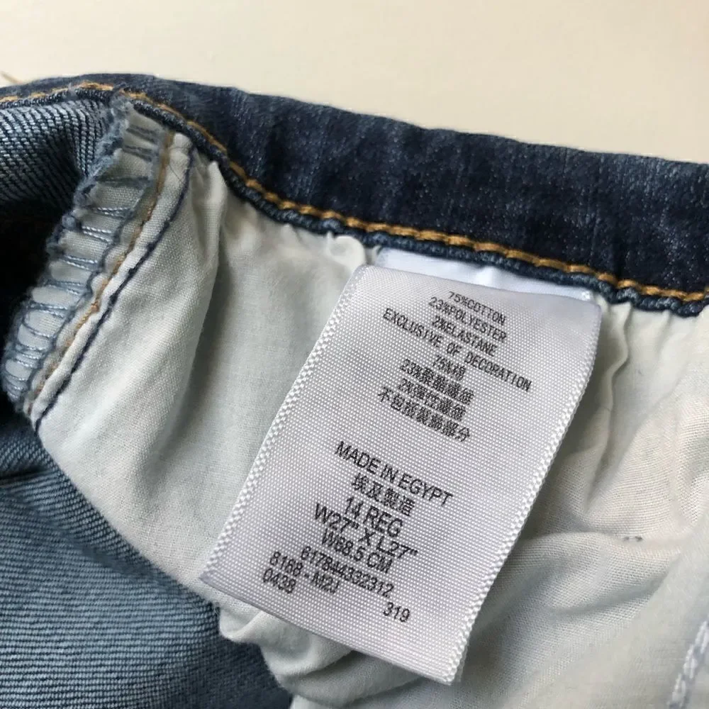 Levi’s performance 511 slim dark Wash denim jeans